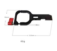 Compatible avec Zhiyun Crane M3/M3S et Smooth 5/5S - Poignée de Cou réglable, Support de Fixation for stabilisateur Portable et Anneau de Serrage.(Clamp Only)