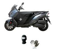 COMPATIBLE AVEC ZONTES 350D ADAPTÉ À ANNÉE 2023 AL 2024 COUVERTURE TERMOSCUD TUCANO URBANO EASY E29 COUVRE-JAMBE THERMIQUE REMBOURRÉE IMPERMÉABLE POUR SCOOTER SANS PLATEFORME PLATE