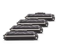 Compatible Brother TN-2010 Toner Noir XL Pack Économique (4 pcs)