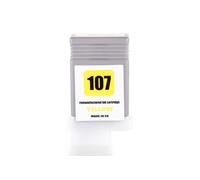Compatible Canon 6708B001 / PFI-107Y Cartouche d’encre Jaune