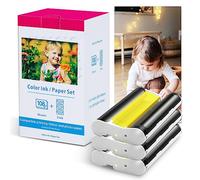 Compatible Canon Selphy CP1500 Paper,108 Sheets Photo Paper, 3 Color Ink