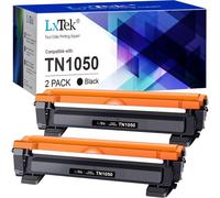 Compatible Cartouche De Toner Remplacement Pour Brother Tn1050 Tn-1050 Pour Hl-1110 Dcp-1510 Dcp-1610W Mfc-1910W Hl-1112 Hl-1210W Hl-1212W Dcp-1512 Dcp-1612W Mfc-1810 (Noir, 2-Pack)