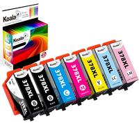 Compatible Cartouche d'Encre Replacement pour Epson 378 XL 378XL Multipack pour Expression Photo XP-8500 XP-8505 XP-8600 XP-8000 XP-8700 XP-8005 XP-8605 Imprimante, Pack de 7