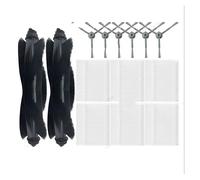 Compatible Compatible avec Eufy Clean L50, L50 SES, L60, L60 Hybrid Pièces de rechange Acories Rcessoller Brosse latérale Filtre Hepa(Set J)