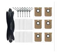 Compatible Compatible avec Eufy Clean L50, L50 SES, L60, L60 Hybrid Pièces de rechange Acories Rcessoller Brosse latérale Filtre Hepa(Set M)