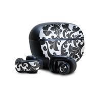 Compatible cutane avec les ecouteurs Bose Ultra Open - Noir Damass - Premium 3M Vinyl Protective Wrap Decal Cover - Facile a appliquer | Craft au
