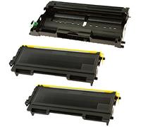 Compatible DR2005 Kit Tambour & 2X TN2005 Cartouches de Toner pour Brother HL-2035 HL-2037 HL-2037E - Noir, Grande Capacité