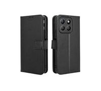 Compatible Etui Pour Honor X8C 4G Haute Qualité Unique Fonction Baillou Incision Précise FOXDOCK Noir
