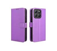 Compatible Etui Pour Honor X8C 4G Haute Qualité Unique Fonction Baillou Incision Précise FOXDOCK Violet