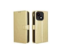 Compatible Etui Pour ZTE Blade A35e Fonction Baillou Unique Haute Qualité Incision Précise Doré
