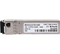 Compatible Extreme Networks AA1403169-E6 BlueOptics© BO55J27610D SFP+ Bidi Transceiver, LC-Simplex, 10GBASE-BX-U, fibre monomode, TX1270nm/RX1330nm, 10KM, DDM, 0°C/+70°C (AA1403169-E6-BO)