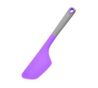 Compatible For 2 Pcs Extra-large Silicone Baking Spatula Non-stick Butter Jam Cream Cake Decoration Tool(Purple)