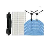 Compatible for 360 ， S8 S8 Plus 2S EZVIZ RE4 Plus RE5 Plus pièces de rechange rouleau brosse latérale filtre vadrouille chiffon sac à poussière Robot aspirateur(D)