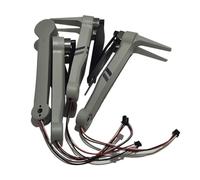 Compatible for 4DRC F10, 4 Bras De Moteur + Hélice en Feuille D'érable, Pièces De Rechange for Drone RC Pliable sans Balais WiFi/GPS Accessoires pour Drone