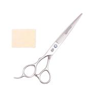Compatible for 5. ''6 7'' Ciseaux à Cheveux Main Gauche Coiffure de barbier Amincissants Coiffeur 8001#(8000 Yin C 7.0N)