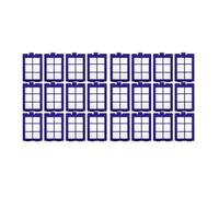 Compatible for Anker Eufy, 24 Filtres Robovac X8 | Filtres HEPA for aspirateur robot hybride série Robovac X8, pièces de rechange, 24 pièces