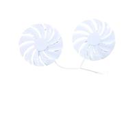 Compatible For Asrock, Compatible For Radeon, RX 6600, Compatible For Challenger, Ventilateur Blanc 95 Mm FDC10U12S9-C DC12 V 0,45 A 4 Broches For Carte Graphique.
