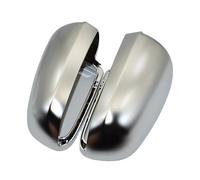 Compatible for Audi A4 B6 B7 A6 C6 S4 couvercles de rétroviseurs latéraux Sportback noir brillant 2003 2004 2005 2006 2007(Silver Matte Chrome)