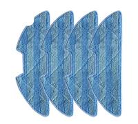 Compatible for Blaupunkt, Compatible for Bluebot, pièces de rechange for aspirateur, Kit de chiffon de vadrouille, accessoires de nettoyage ménager(4 PACK)