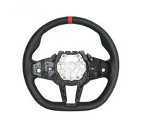 Compatible For BMW G20 G22 G23 G26 G29 G80 G82 G87 I3 I4 M2 M3 New 2025 M4 Customized Full Leather Steering Wheel Red Sport Racing Wheel