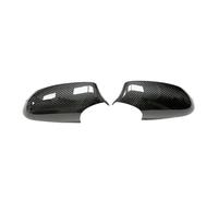 Compatible for BMW Série 1 E87 E82 2007-2010 Couvercle de rétroviseur en fibre de carbone sèche Ajouter sur l'extérieur de la voiture 130i 135i 128i Capuchon de vue arrière Coque de rétroviseur