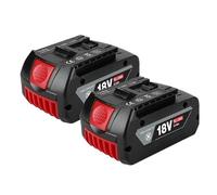 Compatible For Bosch 18V, Outil Sans Fil Professionnel Bat609 Bat618 Gba18v80 18V 10000mAh Batterie D'outil Électrique De Remplacement(2pcs)