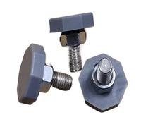 Compatible for Bosch, Compatible for Siemens accessoire lave-linge | Pièce de remplacement fixation vis pied antidérapant réglable inférieur for lave-linge à tambour(3PCS)