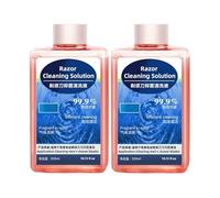 Compatible For Braun 3 5 7 8 9 Série CCR2 CCR4 Rasoir Nettoyage Cartouche Liquide De Recharge, 300ml Rasoir Solution De Nettoyage(2 pcs)