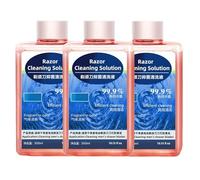 Compatible For Braun 3 5 7 8 9 Série CCR2 CCR4 Rasoir Nettoyage Cartouche Liquide De Recharge, 300ml Rasoir Solution De Nettoyage(3 pcs)