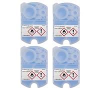 Compatible For Braun Clean & Renew CCR4 CCR2, Liquide De Nettoyage Pour Rasoir. Nettoie Votre Rasoir Pour Une Hygiène Optimale, Élimine Les Poils Et Les Particules De Peau Résiduels(Pack Of 4)