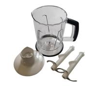Compatible for Braun, tasse à mélanger de 1250 ml | Tasse d'agitation de 1250ml, convient aux MQ500/MQ505/MQ525/MQ545, pièces de mélangeur