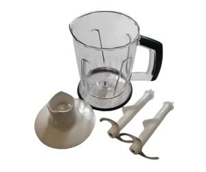 Compatible for Braun, tasse à mélanger de 1250 ml | Tasse d'agitation de 1250ml, convient aux MQ500/MQ505/MQ525/MQ545, pièces de mélangeur
