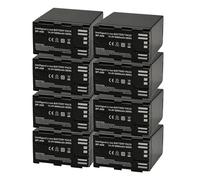 Compatible for Canon, for Batterie BP-A60, for C200 C200B C220B C300 MK II BP-A30 BP-A90, Batteries D'appareil Photo 6800mAh(8PCS-Battery)