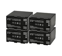 Compatible for Canon, for Batterie BP-A60, for C200 C200B C220B C300 MK II BP-A30 BP-A90, Batteries D'appareil Photo 6800mAh(4PCS-Battery)