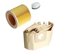 Compatible for Caterpillar Wd3 Advanced Edition Wd3,300MW3,200 Wd3.500P6959-130 5x sac de collecte de poussière 1x filtre accessoires for aspirateur (Color : A)