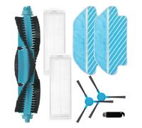 Compatible for Cecotec, Compatible for Conga, 3290 3390 3490 3590 3690 3790 3890 4090 1 Kit De Filtre Latéral De Brosse À Rouleau, Pièces for Aspirateur Robot, Barre De Batteur