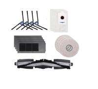 Compatible for Deebot X2 Omni / X2 Pro / X2 Robot aspirateur accessoires rouleau brosse latérale principale filtre Hepa vadrouille tissu sac à poussière pièces(Set c)