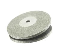 Compatible for disque diamant Double face grain 45-120, de meulage lapidaire, outils abrasifs rotatifs(45 Grit)