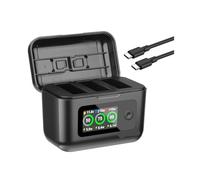 Compatible for DJI, for Action 6 5 4 3 Pro, Batterie 2200mAh for Action 5 Action 6, Chargeur De Batteries, Accessoires De Caméra De Sport(1 Charger)