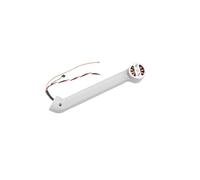 Compatible for DJI Mini 3 Pro, Ensemble Complet de Structure de Coque avec Cadre Central, couvercles latéraux supérieur et inférieur et Bras de Moteur(Front Right)