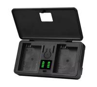 Compatible for DJI Osmo Action 4/3 5 Pro 6 et 360 Series, Batterie 2250 mAh avec Chargeur LCD(1 Charger)