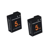 Compatible for DJI Osmo Action 5 Pro & 4/3, Batterie 2100 mAh avec boîtier de Chargeur(2 Battery)