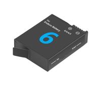 Compatible for DJI Osmo Action 6/5 Pro/4/3, Batterie 2200 mAh avec Chargeur Rapide(1 Battery)