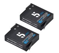 Compatible for DJI Osmo Action 6/5 Pro/4/3, Batterie de Remplacement 2250 mAh avec boîtier de Chargeur(2 Battery)