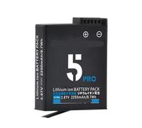 Compatible for DJI Osmo Action 6 5pro 4 3 & 360 Series, Batterie de Remplacement for Appareil Photo 2250 mAh(1 Battery)