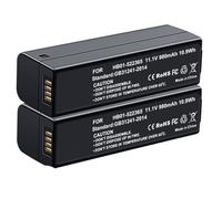 Compatible for DJI Osmo+ & Mobile Pro, Batterie HB01 et Accessoire de cardan Chargeur(2 Battery)