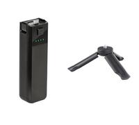 Compatible for DJI Osmo Pocket 3, Extension de poignée de Batterie Haute capacité 4000 mAh(Handle and Tripod)