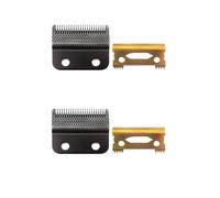 Compatible for DLC, Accessoires De Tondeuse À Cheveux Professionnelle À Lame, Tondeuse À Lame Ultra Fine Compatible for Madeshow/Compatible for WAHL(Black x2)
