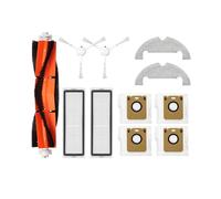 Compatible for Dream Bot D10 Plus RLS3D sac d'aspirateur Robot sac sale pièces de rechange sac de collecte de poussière, brosse à rouleau, vadrouille filtrante (Color : D)