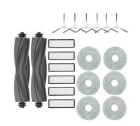 Compatible For Dreame Bot L10 Prime, L10s Pro, L10 Pro Accessories Kit - Replacement Main Brush, Side Brush, HEPA Filter, And Mop Cloth For Robot Vacuum Cleaner, Spare Parts For Efficient Cleaning(V)